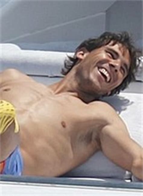 Rafael Nadal Sunbathes Shirtless Outdoors Naked Male Celebrities