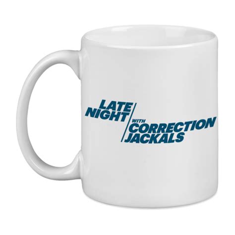 Late Night With Seth Meyers Corrections Mug