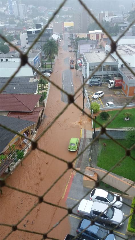 Chuva provoca alagamentos destelhamentos e quedas de árvores em