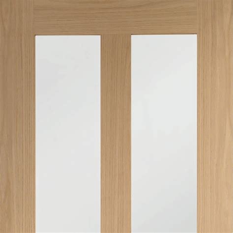 Bespoke Malton Oak Shaker 2p And 2l Glazed Door