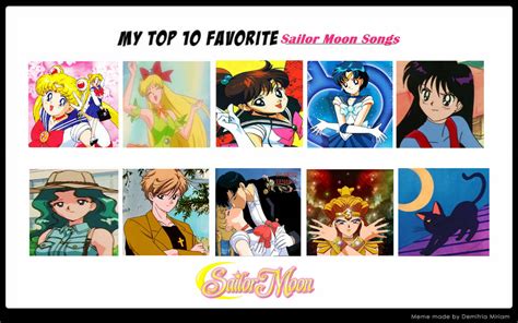 My Top 10 Sailor Moon Songs (Image Songs) by NurFaiza on DeviantArt