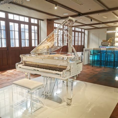 Crystal Grand Piano With Player Acrylic Grand Piano Hg A For Home