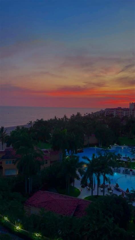 Puerto Vallarta Aesthetic Beach Sunset Atardecer Aesthetic En Playa