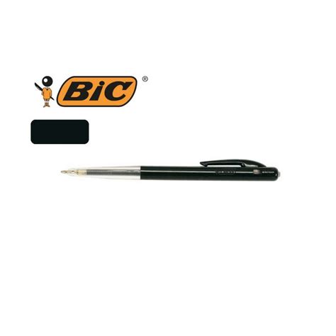 Bic Stylo Bille Pointe Moyenne R Tractable Encre Noire Acheter