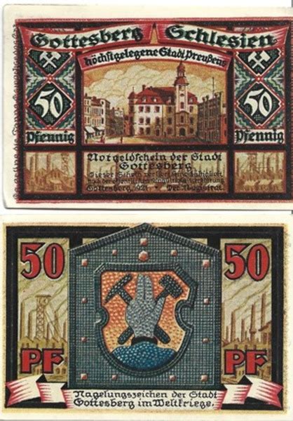 Pfennig Ciudad De Gottesberg Baja Silesia Numista