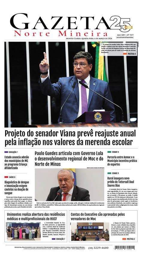 Jornal DiÁrio 06 De MarÇo De 2024 EdiÇÃo Rede Gazeta De Comunicação