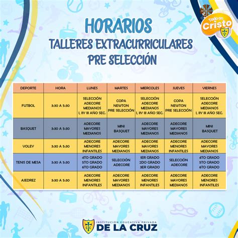 Talleres Extracurriculares Instituci N Educativa Privada