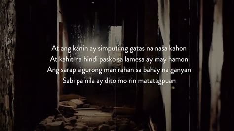 Upuan By Gloc 9 Lyrics Youtube