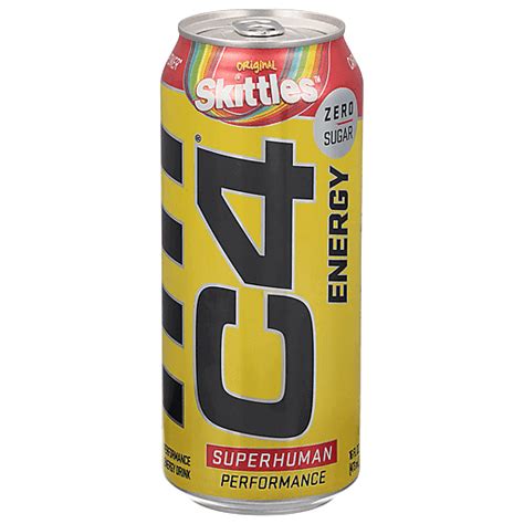 C4 Skittles Energy Drink | Soft Drinks | Foodtown