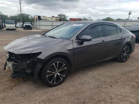 2019 TOYOTA CAMRY LE For Sale HI HONOLULU Mon Jan 08 2024