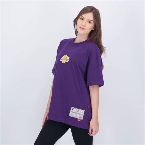 Camiseta Approve Over New Lakers Bear Feminina Futfanatics