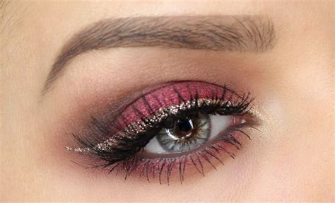 Cranberry And Gold Eye MakeUp Tutorial Shonagh Scott ShowMe MakeUp