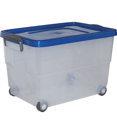 Caja ordenación Eurobox de 60 litros con ruedas 4 Uds DENOX FAMESA