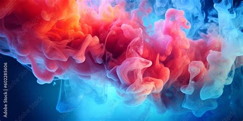 Color Smoke Vapor Wallpaper