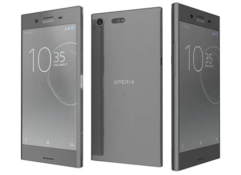 Sony Xperia XZ Premium Luminous Chrome 3D Model CGTrader