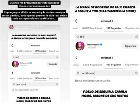 El gesto de la mamá de Rodrigo De Paul con Tini Stoessel 9 Digital