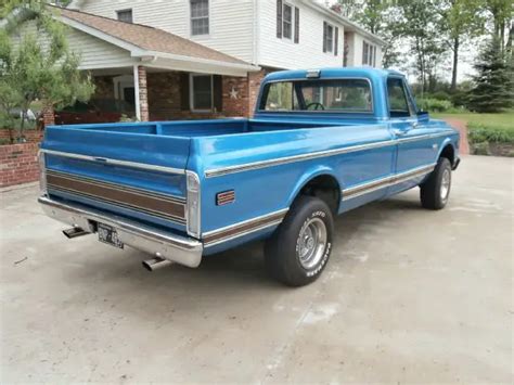 FRAME-OFF RESTORATION 72 CHEVY CHEYENNE PICKUP TRUCK for sale