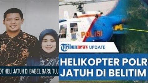 Sosok Briptu Lasminto Kru Helikopter Polri Yang Jatuh Di Belitung