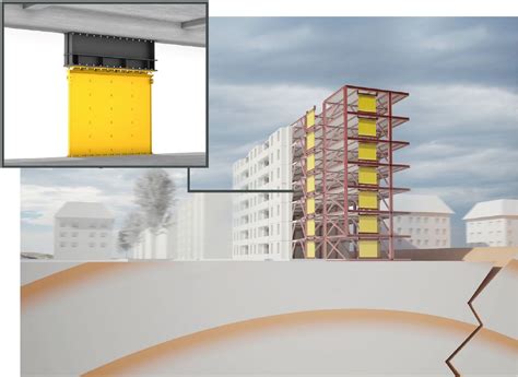 Gerb Earthquake Protection With Gerb Viscous Wall Damper