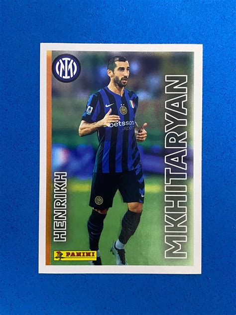 FIGURINE CALCIATORI PANINI 2024 25 Anteprima N 114 Henrikh Mkhitaryan