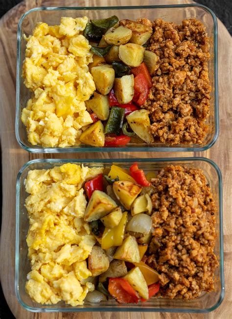 Healthy Meal Prep Breakfast Bowls