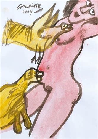 Femme Nue Aux Oiseaux By Corneille On Artnet