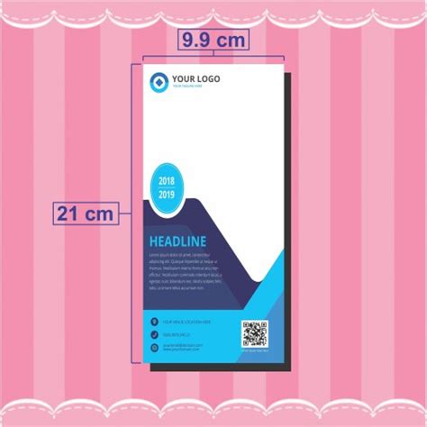 Jual Cetak Brosur Flyer 1 3 A4 Murah Art Paper 150gr Hvs 100gr 2