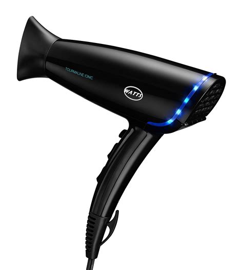 WATTS HD-16 1875W Hair Dryer, Compact Blow Drier, w/Ceramic Tourmaline ...