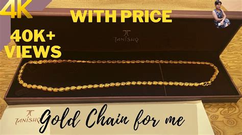 Tanishq Gold Chain For Men With Price