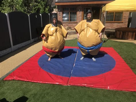 Adult Sumo Suits And Mat Best Bouncy Castles Service In West Midlands