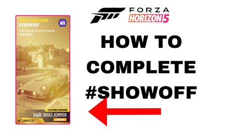 How To Complete Summers Photo Challenge Forza Horizon Youtube