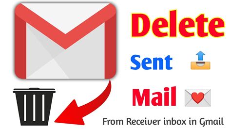 How To Delete Sent Email In Gmail How To Delete Sent Mail Delete