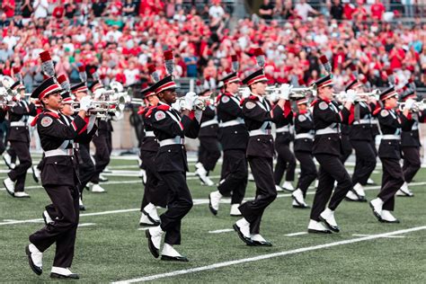 Marching Band Wraps Up Unprecedented Season At Michigan Game