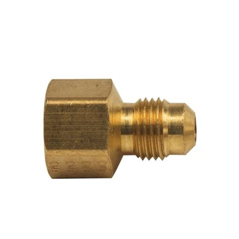 Thrifco F Inch Flare X Inch Fip Brass Adapter