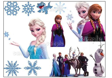 Topper Frozen Frozen Elsa Cake Topper Frozen Cupcake 58 OFF