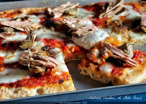 Pizza In Teglia Ad Alta Idratazione Siciliani Creativi In Cucina