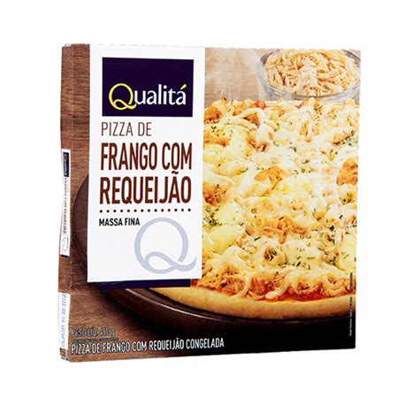 Pizza De Frango Com Requeijão Qualitá Qualitá Qualitá