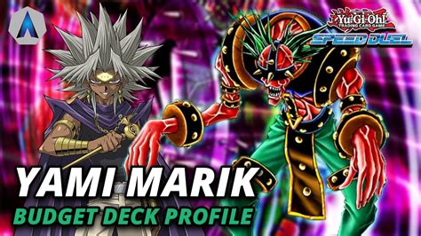 Yu Gi Oh Yami Marik Budget Speed Duel Deck Profile June