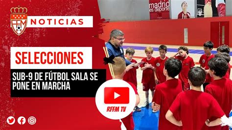 La selección madrileña Sub 9 mixta de fútbol sala se pone en marcha con