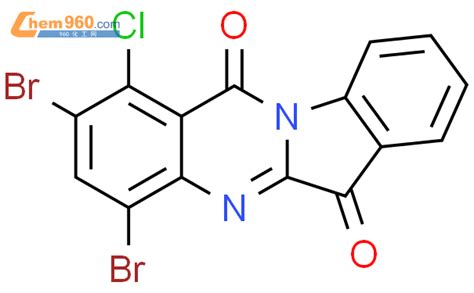 263239 35 6 Indolo 2 1 B Quinazoline 6 12 Dione 2 4 Dibromo 1 Chloro