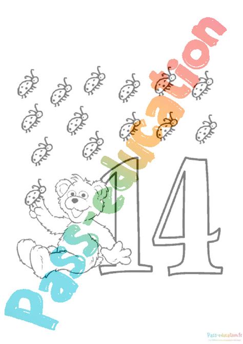 Coloriage Gratuit Des Chiffres Pdf Imprimables Pour Enfants