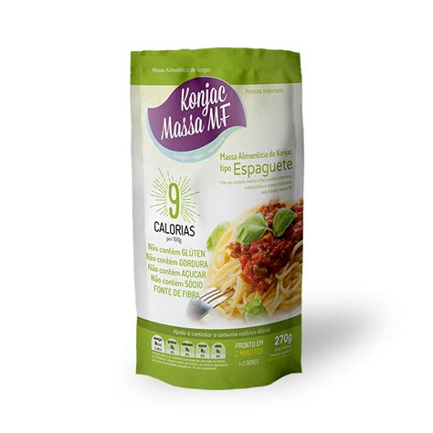 Massa Espaguete Konjac 270g Empório Pascoto