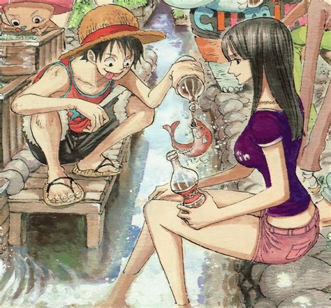 Pin By One Piece On Luffy Robin เเฟน One Piece Comic One Piece