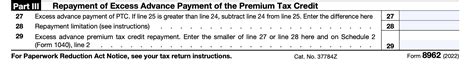 All About Irs Form 8962 And Calculating Your Premium Tax Credit Nasdaq