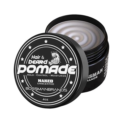 Bossman Pomada Para Cabello Y Barba Para Hombres Hidratante Con