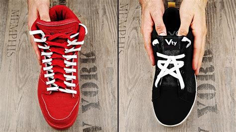 11 Cool Ways To Tie Shoelaces Youtube