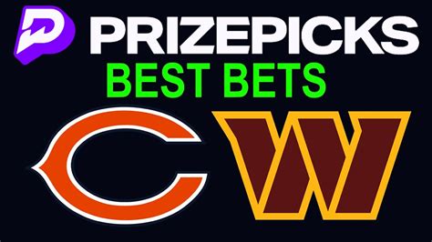 Bears Commanders Thursday Night Football Tnf Nfl Free Picks 10523 Prize Picks Player Props