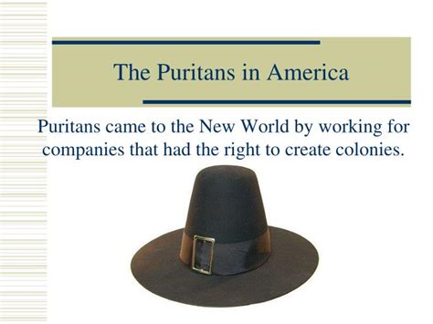 PPT - The Puritans in America PowerPoint Presentation, free download - ID:5479517