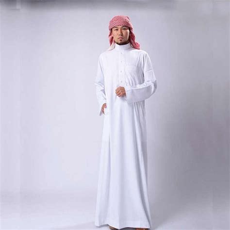 10.17€ 39% de DESCUENTO|Traje tradicional de Arabia Saudita para hombre ...