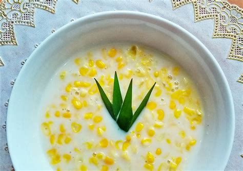 Resep Bubur Jagung Manis Oleh Dilla Wahab Resep Bubur Jagung Resep